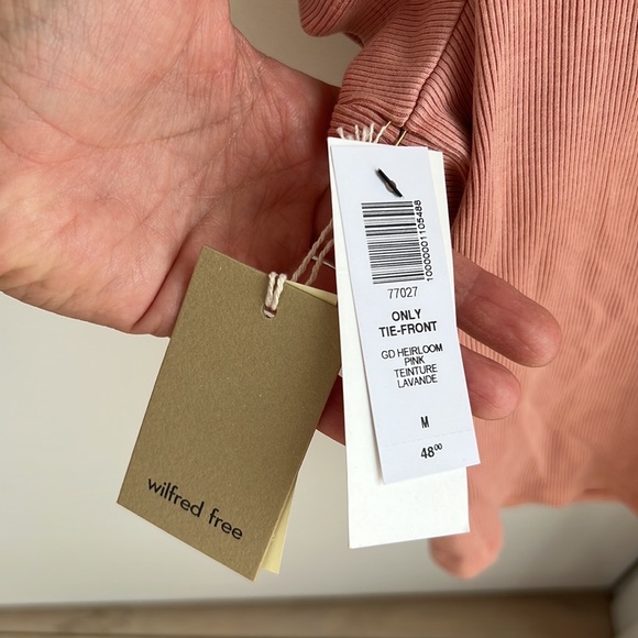 Wilfred only tie-front tshirt - Picture 3 of 7